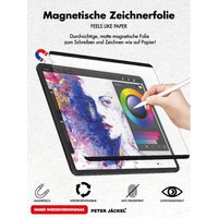 PETER JÄCKEL Magnet Paperlike Folie für Apple iPad Pro 2021 11"/ iPad Pro 2020 11"/ iPad Pro 2018 11"/ iPad Air 4 10.9" 2020/ iPad Air 5 10.9" 2022