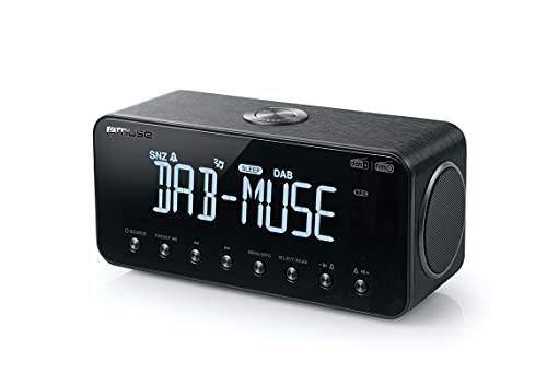 MUSE ‎M-196 DBT | Radio-Wecker DAB+/FM PLL | Dual Alarm | Bluetooth | NFC | modernes Design mit Display
