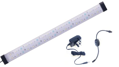 Interpet Eco-Max LED-Licht, helles Pflanzenwachstum, Tag- und Nachtmodus, tropische Aquarien bis zu 90 cm