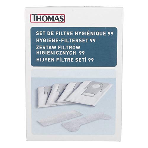 Thomas Staubsaugerbeutel Hygiene-Filter-Set 99, passend für THOMAS