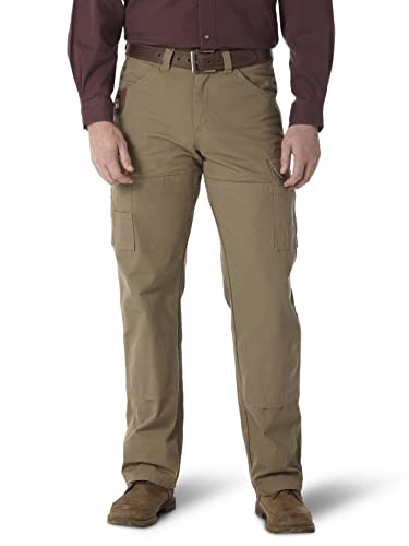 RIGGS WORKWEAR by Wrangler Men's Ranger Pant,Bark,40W x 30L