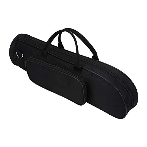 Alomejor Tasche für Trompete Wasserfeste Gig Bag Box Grün Oxford-Tasche mit Einer Schultergurttasche für die Trompete(Schwarz)