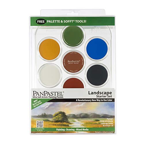 Pan pastel colors set 7 starter landscape 30072 (japan import)