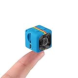 Sansnail Mini Kamera SQ11 SQ8 SQ9 versteckte Kamera HD Camcorder HD Nachtsicht Mini Cam 1080P Sport Mini DV Voice Video Recorder (blau)