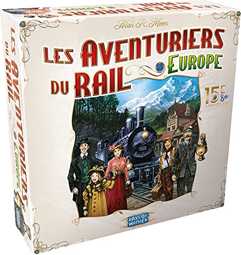 Jeu – Les Aventuriers du Rail – Europa (15eme Anniversaire)