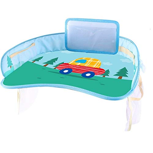 Baby Auto Tablett Teller Tragbare Wasserdichte Esstisch Für Kinder Autositz Kinder Cartoon Spielzeughalter Lagerung Baby Zaun   6