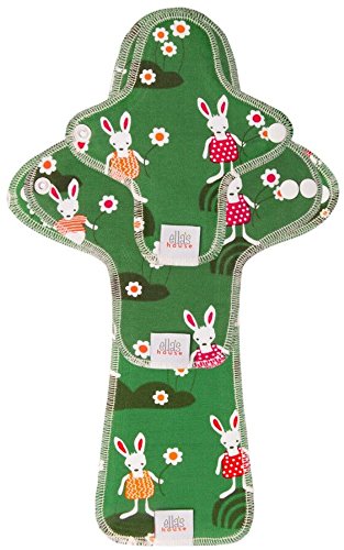 Moon Pads Trial-Set waschbare Slipeinlagen aus Bio-Baumwolle 3er-Set Rabbits Limited Edition