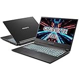 Gigabyte G5 Gaming Laptop, Intel Core i5 11400H, GeForce RTX 3060, 15,6" 144Hz Display, DOS G5 KD-52DE123SD, Schwarz