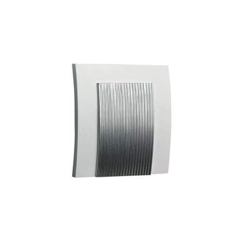 Grothe 1502051 Elektromechanisch Zweiklang, Gong 565 W/SIM, weiß/Silber metallic