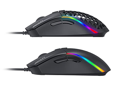 Inca IMG-GT20 PRO Optisch Gaming Maus 10000 DPI RGB-Logo-Effekt