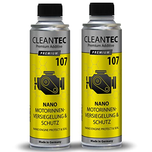 CleanTEC 107 Nano Motor innen Versiegelung und Schutz Additiv, hightec Engine Protect Nano Seal, Motorversiegelung, weniger Verbrauch und mehr Leistung (2)