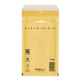 Arofol 2FVAF000002 Luftpolstertaschen Nummer 2, 200 Stück, 120x215 mm, goldgelb/braun