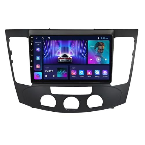 Android 12 Autoradio Für Sonata NF 2009 9 Zoll Touchscreen Mit Wireless CarPlay Android Auto/DSP/RDS/SWC/HiFi/WiFi Mirror Link Rückfahrkamera + Lenkradsteuerung (Color : A, Size : M700S - 8 Core 8+1