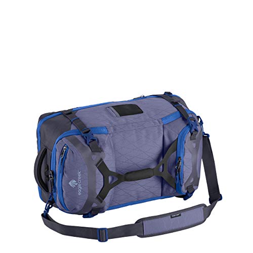 Eagle Creek Gear Warrior Travel Pack in Arctic Blue, 2in1 Rucksack und Reisetasche, recyceltes PET-Ripstop Material, robust & wasserbeständig, Handgepäckgröße, 45 L, 55 cm