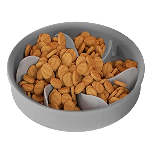 JYFanse 3 Pcs Langsam essender Hundenapf - Anti-Rutsch-Schüssel langsam Essen - Puzzle-Futterspender für Hunde und Katzen, um das Fressen zu verlangsamen, um Ersticken und übermäßiges Essen