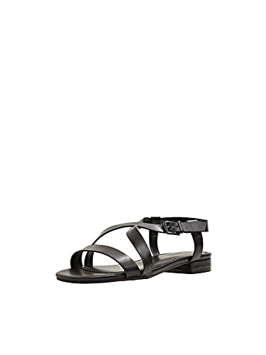 ESPRIT Damen Riemchen Sandale, 001/BLACK, 39 EU