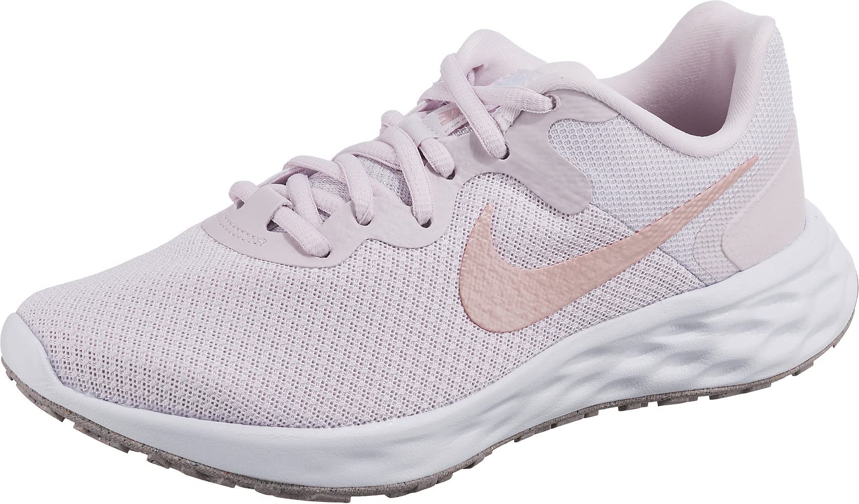 Nike Damen Revolution 6 Nn Laufschuh, Light Violet/Champagne-White, 38.5 EU