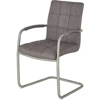 Schwingstuhl - grau - 54 cm - 90,5 cm - 61,5 cm - Stühle > Esszimmerstühle - Möbel Kraft