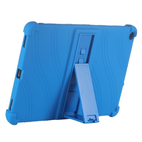 Weiche, stoßfeste Tablet-Hülle aus Silikon, geeignet for Microsoft Surface Pro 7 6 5 4 12,3 Zoll, kindersichere Schutzhülle mit Standfunktion (Color : Dard Blue, Size : for Surface Pro 6)