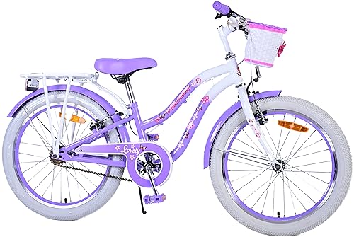 T&Y Trade 20" 20 Zoll Kinder Mädchen Fahrrad Kinderfahrrad Rad Mädchenfahrrad Kinderrad Bike Lovely Lila 22124