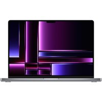 Apple 2023 MacBook Pro Laptop M2 Pro Chip mit 12‑Core CPU und 19‑Core GPU: 16" Liquid Retina XDR Display, 16GB Gemeinsamer Arbeitsspeicher, 512 GB SSD Speicher; Space Grau