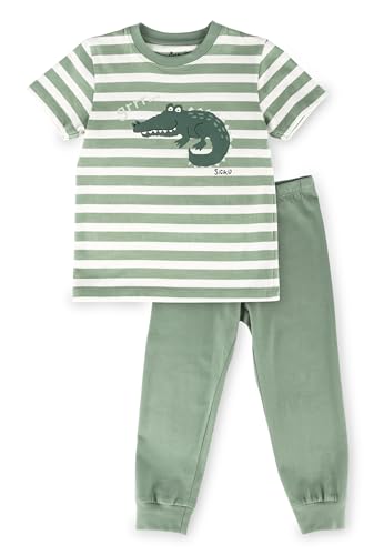 Sigikid Kinder Pyjama Zweiteiler Schlafanzug Bio-Baumwolle Sommer Nachtwäsche für Jungen