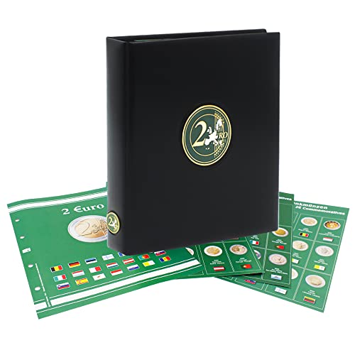 Safe 7341 B2-2 Euro Münzen Sammelalbum - Münzsammelalbum - 2 Euro Sammelalbum - für Deine Coin Collection 2011-2015