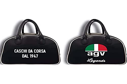 AGV Motorrad Helmtasche Legends Bag Leder Satin für AGV Helme X3000 und X70