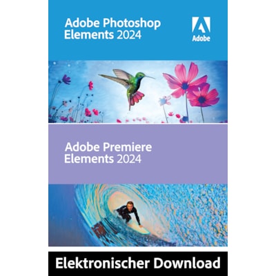 Adobe Photoshop & Premiere Elements 2024 | Mac | Download & Produktschlüssel