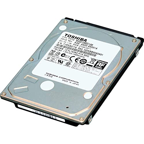 Toshiba MQ01ABD100 1000GB interne Festplatte (6,4 cm (2,5 Zoll), 5400rpm, 8MB Cache, SATA)
