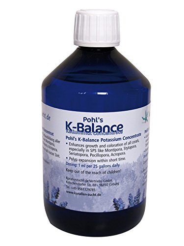Korallenzucht.de Pohl's K-Balance Kaliummix Konzentrat, 1er Pack (1 x 250 ml)