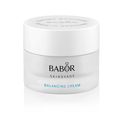 BABOR SKINOVAGE Balancing Cream, Gesichtscreme für Mischhaut, Mattierende Feuchtigkeitspflege für ebenmäßigen Teint, Anti-Aging, 50 ml