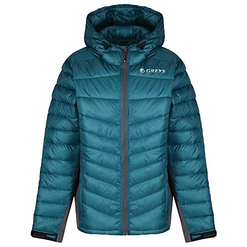 Grays Herren Micro-Steppjacke Thinsulate M blau (petrol blue)