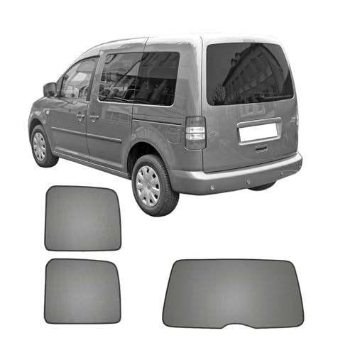 Sonniboy Sonnenschutz kompatibel mit VW Caddy III mit Heckklappe 2003-2015 INKL Tasche