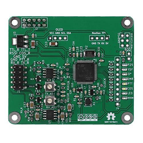 Relay Board Module,ASHATA MMDVM DMR Repeater Open-Source Relais Module,Digitale Sprachmodem im Multi-Modus Expansion Board mit Moto-Kabel für Raspberry Pi