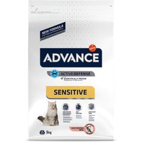 ADVANCE Adult Lachs und Reis Trockenfutter Katze, 1-er Pack (1 x 3 kg)