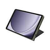 Samsung Book Cover EF-BX110 für das Galaxy Tab A9, Tablet Cover, Tablet-Hülle, schlankes, leichtes Design, stilvoller Schutz, zwei praktische Aufstellmöglichkeiten, Black