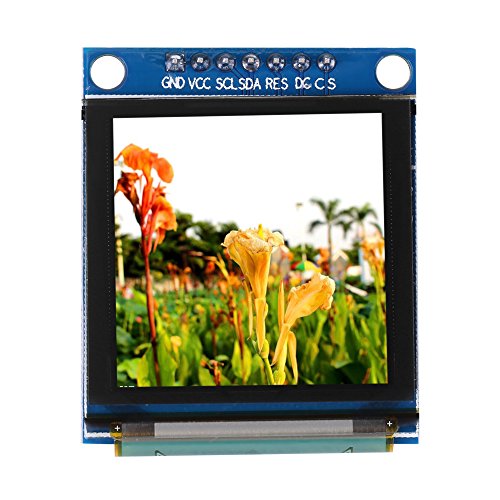 OLED Farbanzeigemodul 1,5 Zoll 128 × 128 Auflösung SSD135 Serielle Peripherieschnittstelle 262.144 Farben