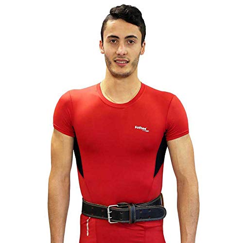 Softee Equipment Kind 0-24 Monate Maya Bay Short Sleeve Classic Fit Shirt Arme Warmers, Cranberry, XL