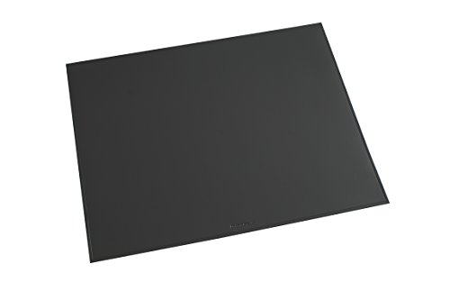 Läufer 40659 Durella Schreibtischunterlage, 52x65 cm, graphit, rutschfeste Schreibunterlage für hohen Schreibkomfort, abwischbar