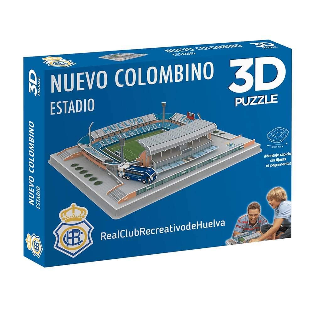 Eleven Force 610179 Puzzle Stadion 3D Neu Kolumbio (Recre) National Soccer Club Sammelfigur, bunt, Talla única