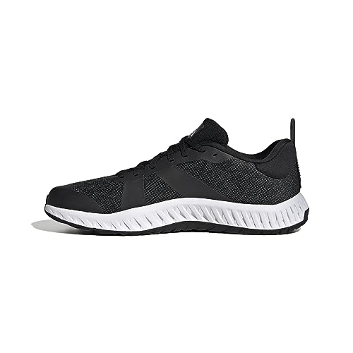 adidas Unisex Everyset Trainer Shoes-Low (Non Football), Core Black/FTWR White/FTWR White, 41 1/3 EU