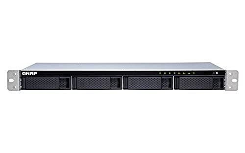 Qnap TS-431XeU-2G Rack-Lösung mit 16 TB und 4 Einschüben | Wird mit 4 x 4 TB Western Digital Red Pro-Laufwerken installiert