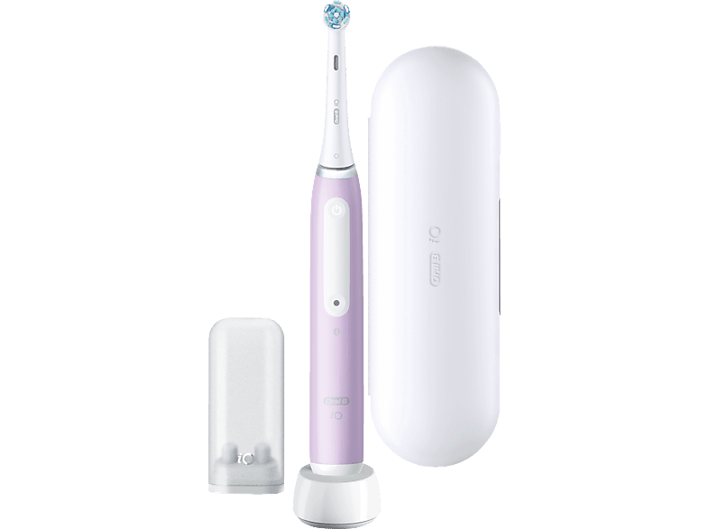 ORAL-B iO 4 mit Reiseetui Elektrische Zahnbürste Lavender, Reinigungstechnologie: Mikrovibrationen