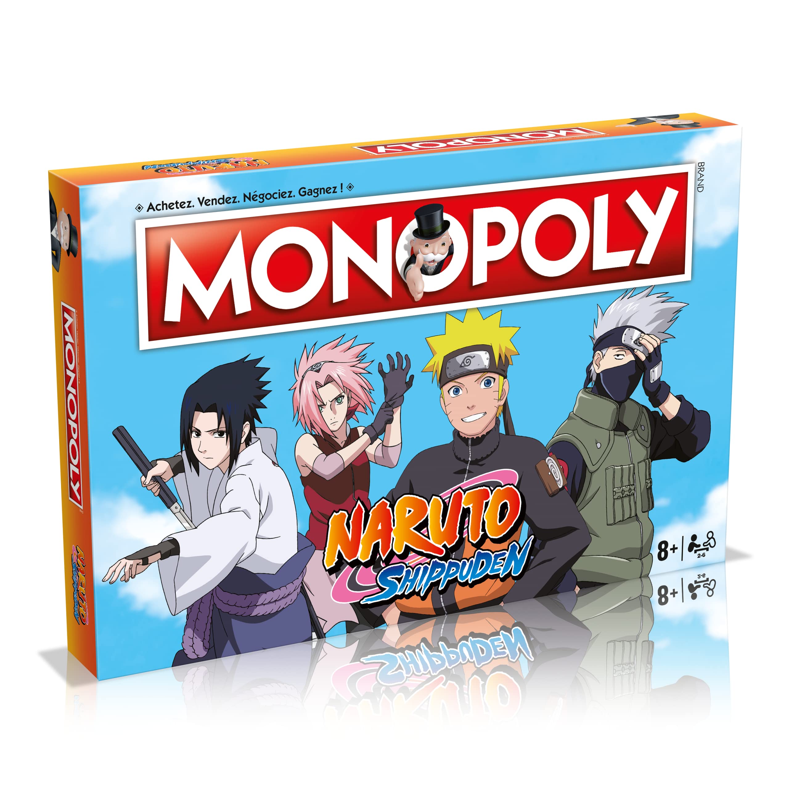Winning Moves 0293 Monopoly Naruto Shippuden (Sprache Französisch)