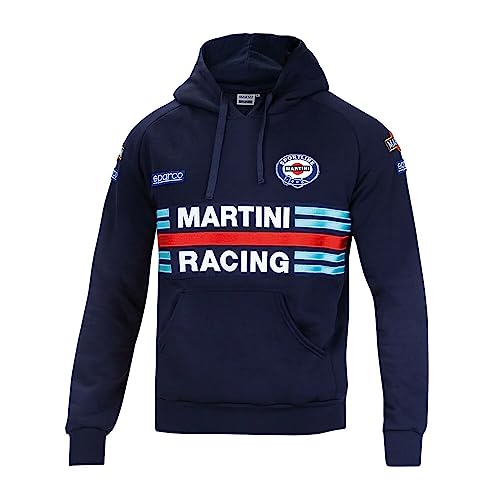 Sparco Unisex Martini Racing Sweatshirt, Marineblau, M