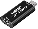 PremiumCord HDMI Capture/Grabber zum Aufzeichnen von Video- / Audiosignalen auf einem Computer, Auflösung 4K @ 30 Hz, Full HD @ 30 Hz, Plug-and-Play