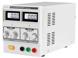 Best Price Square Power Supply, Bench, LCD, 0-30 V, 3 A, LABPS3003 by Velleman Instruments