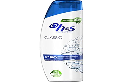 H&S Klassisches Anti-Schuppen-Shampoo, bis zu 100% Schutz gegen Schuppen für Haar und Kopfhaut, klinisch getestet, dermatologisch getestet, 300 ml