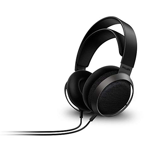 PHILIPS Fidelio X3/00 Over Ear Kopfhörer Offen mit Kabel 3-m abnehmbar (Offenes Design, 50-mm-Akustik-Treiber, High Resolution Audio, Breiter Raumklang) - 2020/2021 Modell